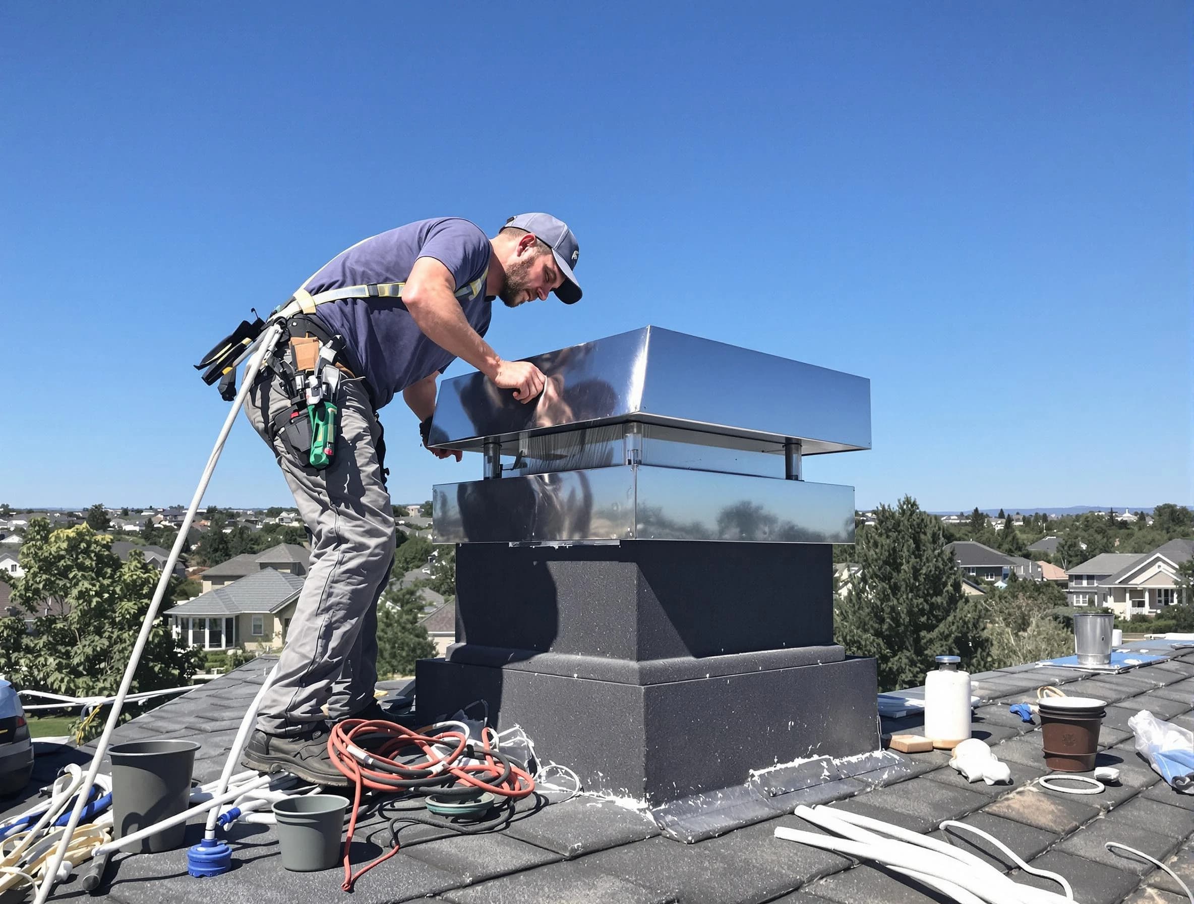 Chimney Cap Services service in Englewood, CO