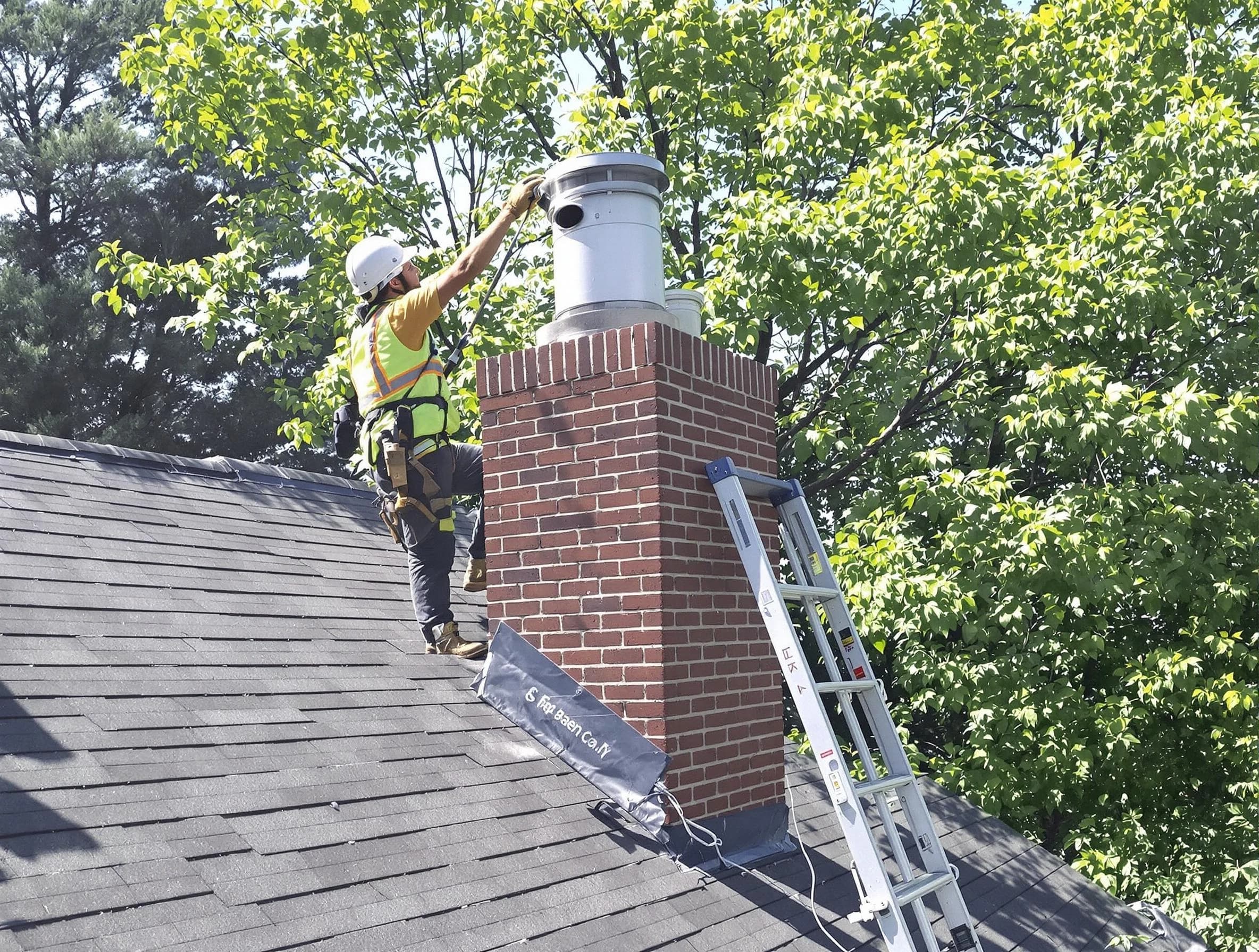 Chimney liner inspection by Englewood Chimney Sweep in Englewood, CO