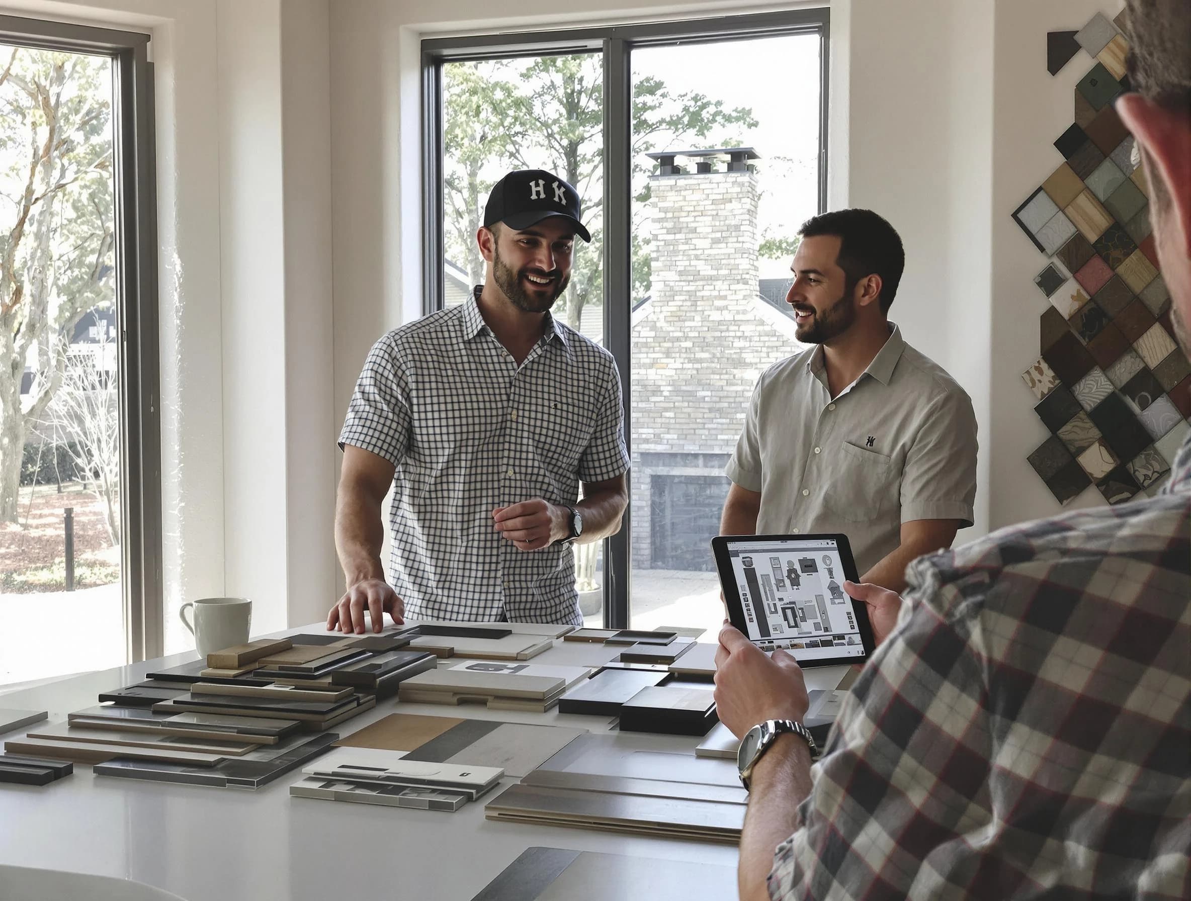 Englewood Chimney Sweep remodeling a chimney and fireplace in Englewood, CO