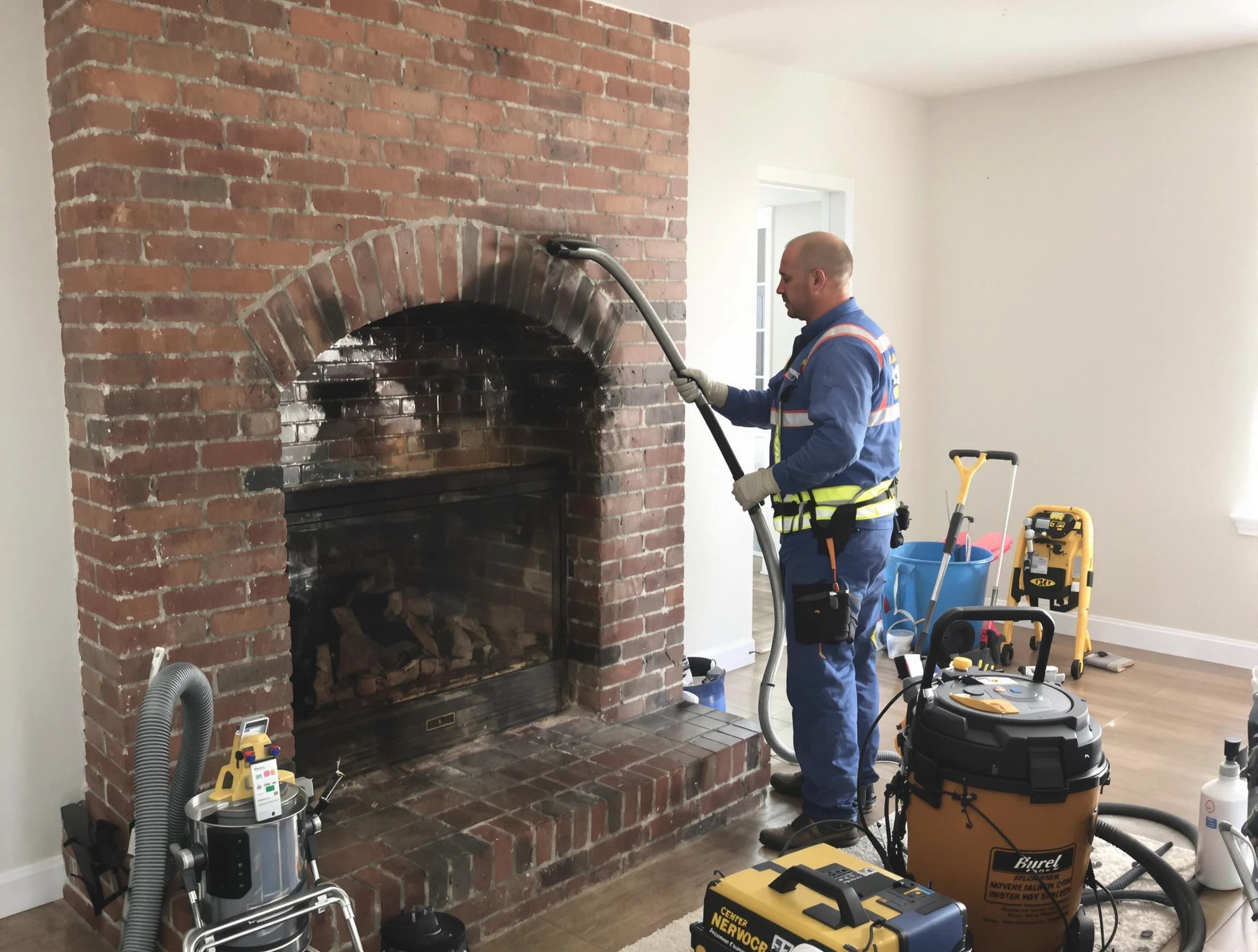 Englewood Chimney Sweep expert performing detailed chimney sweep in Englewood, CO
