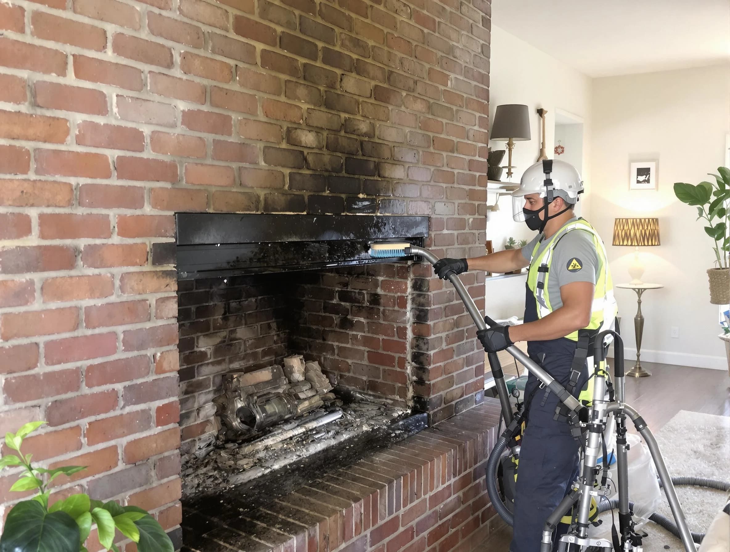 Englewood Chimney Sweep providing fireplace cleaning services in Englewood, CO