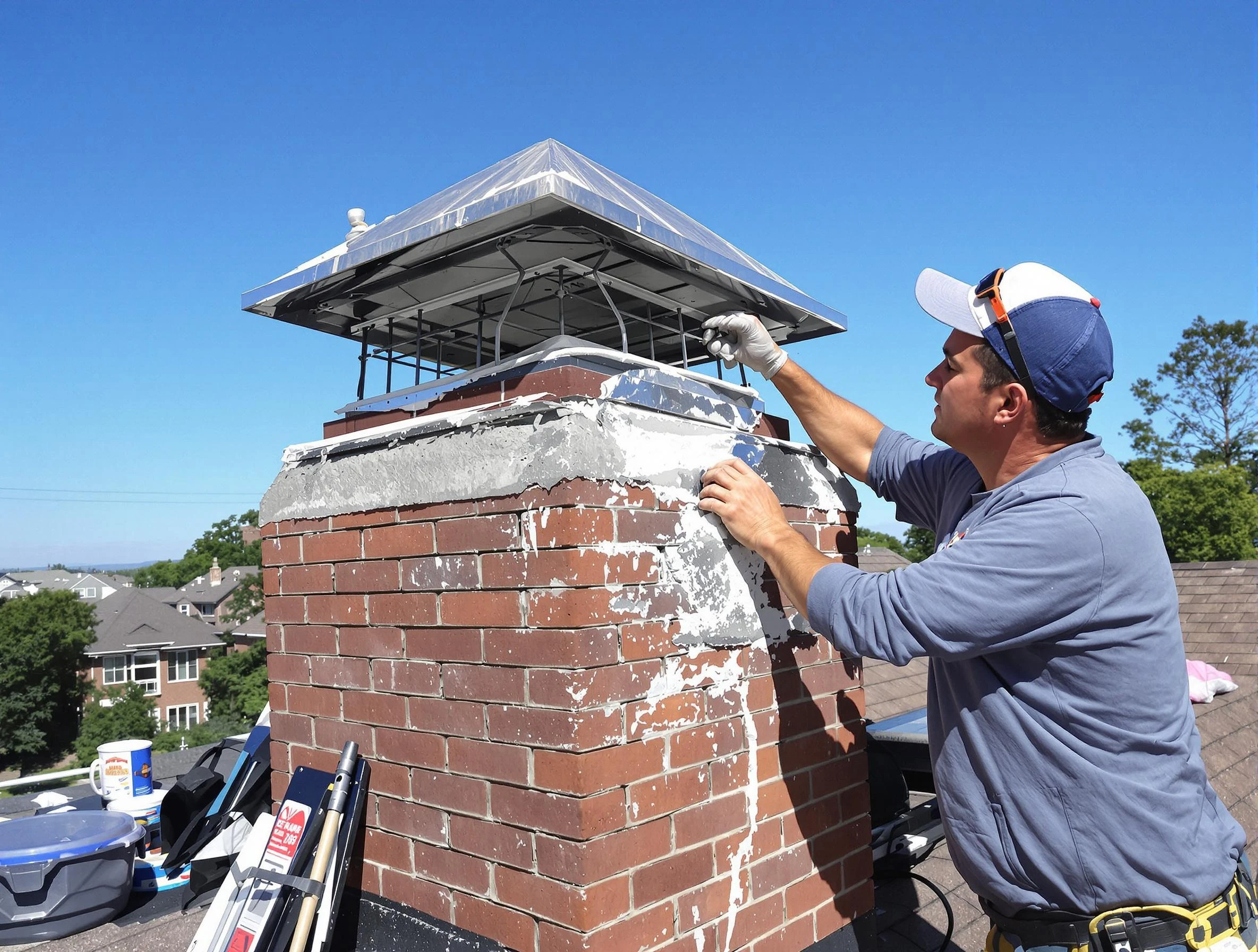 Chimney Crown Services service in Englewood, CO
